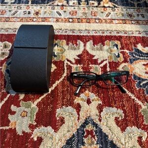 Prada Vpr 01M Eyeglasses Prescription Carbon Fiber Frames RARE Unisex